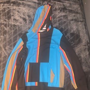 PACSUN Striped Hoodie/Sweatshirt-Good condition